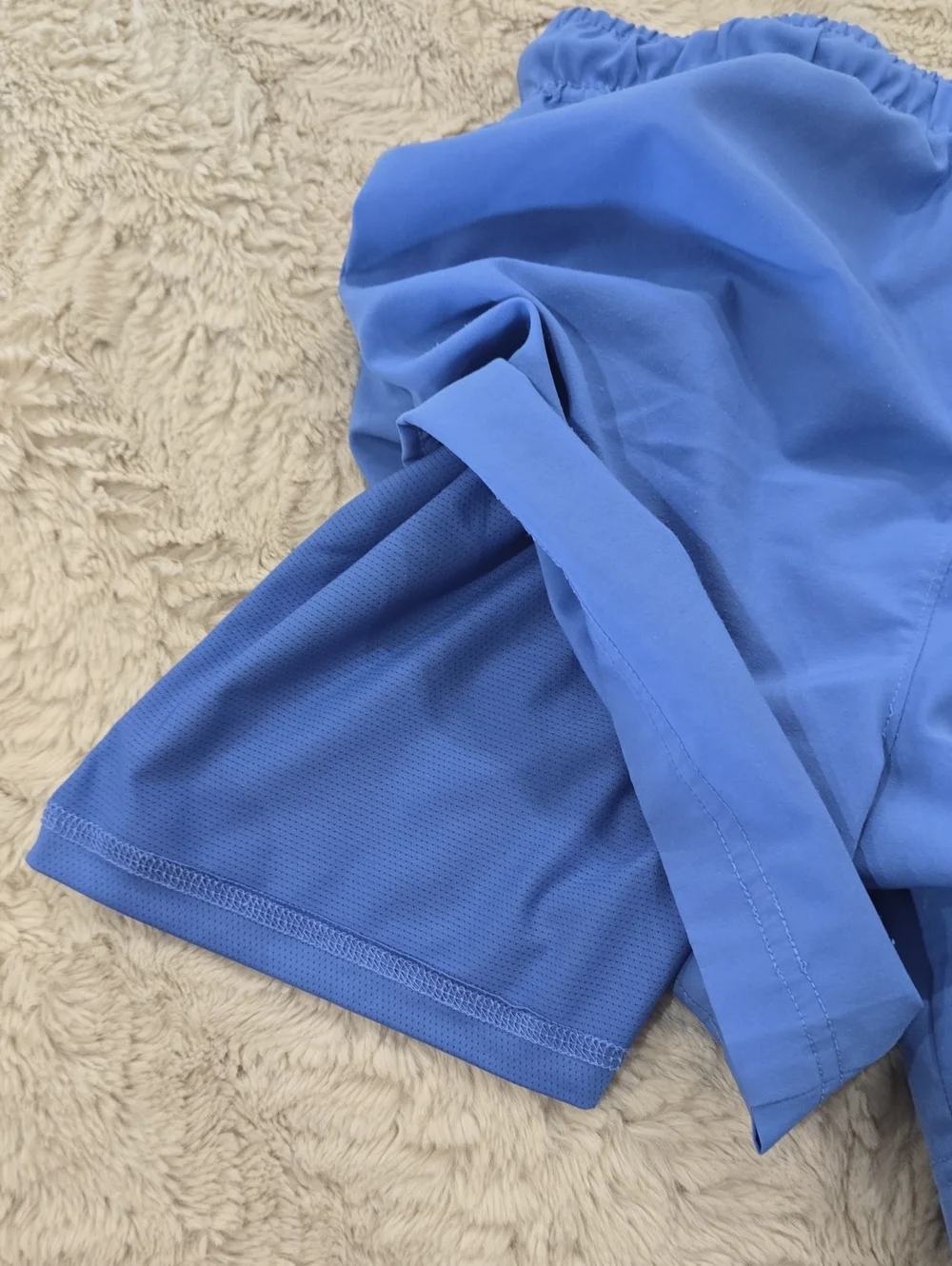 Tommy Bahama Light Blue Swim Trunks with Drawstring